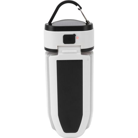 Lampe solaire pliable 60 LED à 3 feuilles, rechargeable par USB, idéale pour le camping en plein air (1/5)