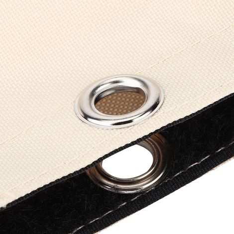 Protection hivernale extérieure pour tuyaux, couvercle antigel pour robinet d'eau, pochette isolante étanche pour tuyaux (beige) (1/5)