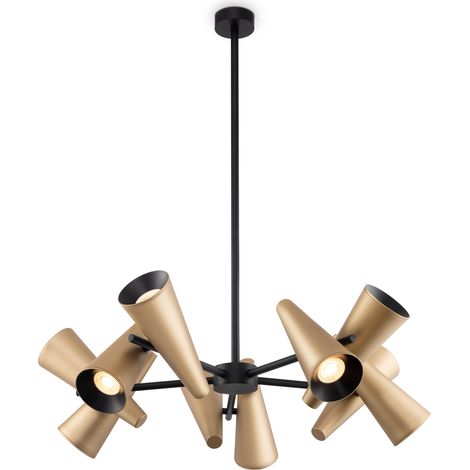 Suspension Maytoni Giro laiton 10 spots réglables GU10 (1/2)