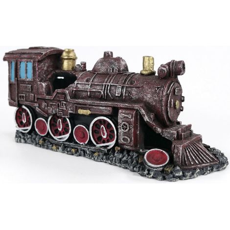 Orbit Aquarien-Deko Lokomotive braun