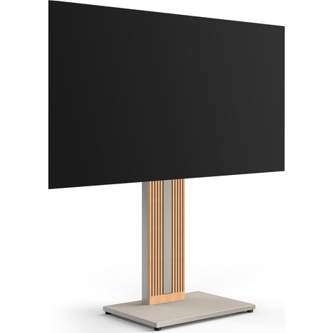 Support TV Pied pour Ecran de 32 à 65 Pouces Hauteur Réglable Angle Adjustable ±15° Charge Max 40KG VESA: 100 100-400 400mm Montage au Sol Série Zen (1/5)