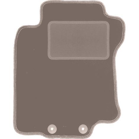 Alfombrilla de conductor beige para Renault Koleos II SUV (2016-)