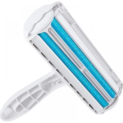 Reusable Anti-Hair Brush - Pet Hair Brush - Economical - Eco-Friendly - Easy to Use - Effectively Removes Pet, Dog and Cat Hair, Blue (1/5)
