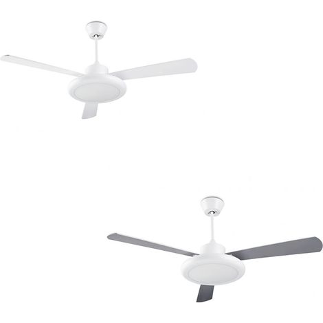 Leds-C4 Bahia - Ventilateur de plafond LED Blanc (1/5)