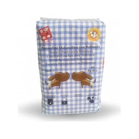 Ferribiella Pannolini Mutandina Small - Confezione 10 Pezzi - Igiene Cane