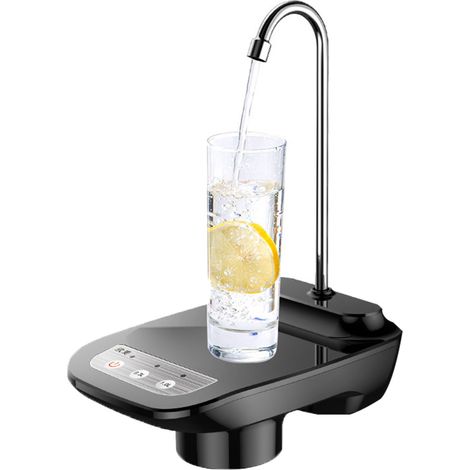 Distributeur d'Eau Électrique Portable pour Bouteille, Pompe à Eau Noire Multifonction pour Maison (1/5)