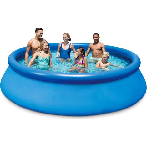 Piscine hors sol gonflable autoportante 3,66 m – Hauteur 76 cm – Volume 5500 L – Filtration efficace avec pompe RX330 – Summer Fun