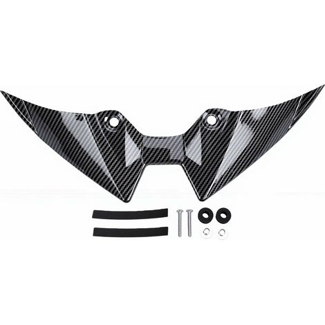 Lèvre avant aérodynamique carénage Winglet moto becquet de remplacement pour Z900 Z900SE 2025-up Style Fiber de carbone (1/5)