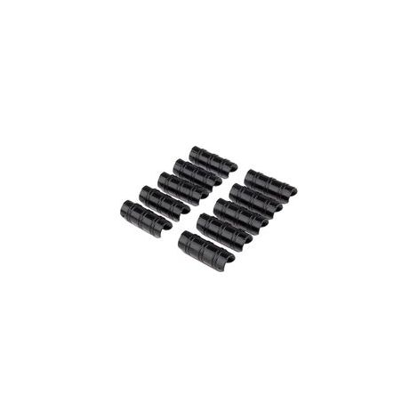 20PCS Serre Clips, Pinces à Tuyau pour la Fixation des Housses au Jardin Serres, Jardin Bâtiments Tube Clip pour la Fixation des Housses au Jardin Serres,des Films,des Plantes 20mm