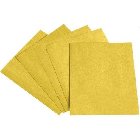 INTERFLEX GWP210C.60 CAJA DE 50 HOJAS DE PAPEL DE LIJA PARA PINTOR ÓXIDO DE ALUMINIO (GRANO 60) GRANO (1/2)