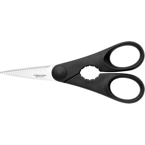 coverite Fiskars 1023820 tijeras de cocina negras 20 cm