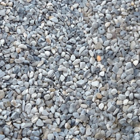 Pavimento drenante fai da te ciottoli in marmo e resina grigio bardiglio 15,750 kg (1/5)