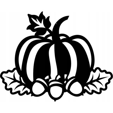 Herbstliche Dekoration Kürbis-Anhänger Halloween-Dekoration durchbrochenes Ornament GROSS Schwarz