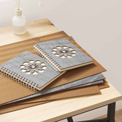 vidaXL Pannelli decorativi 12 pcs Grigio Sonoma 30 x 42 x 0.27 cm