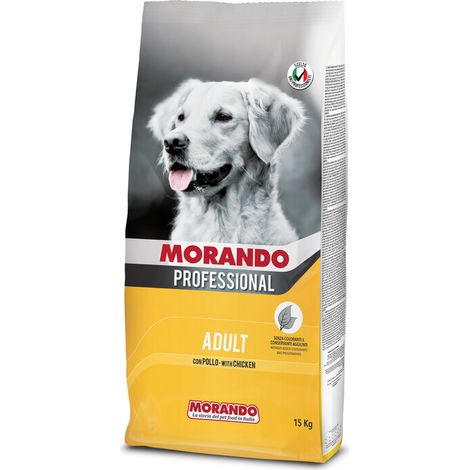 CIBO CANE MORANDO 15 KG ADULT POLLO