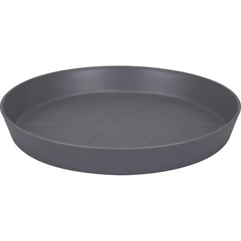 Elho Untersetzer Loft Urban anthrazit Ø 34 cm Untersetzer (1/2)