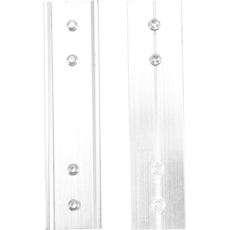 2 Piece Connectors Accessory Resistant Aluminum Electric Curtain