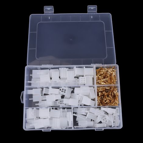Kit de 40 connecteurs de câbles 2,8 mm à 2, 3, 4 ou 6 voies (mâle et femelle) pour voiture et moto (1/5)