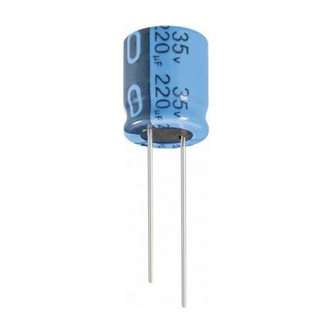 Jianghai ECR1VPT222MFF751625 Condensateur électrolytique sortie radiale 7.5 mm 2200 µF 35 V 20 % (Ø (1/2)