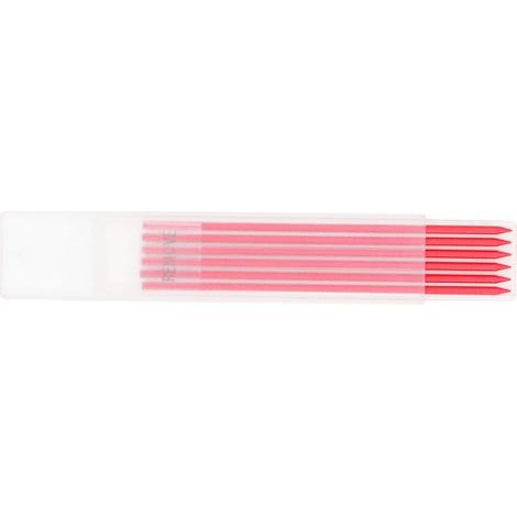 24 Minen für Zimmermannsbleistifte, 2,8 mm Graphitmine, rot, langlebig (1/5)