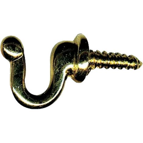 Gancio Sagomato Mm 30 Bronzato Pz 4