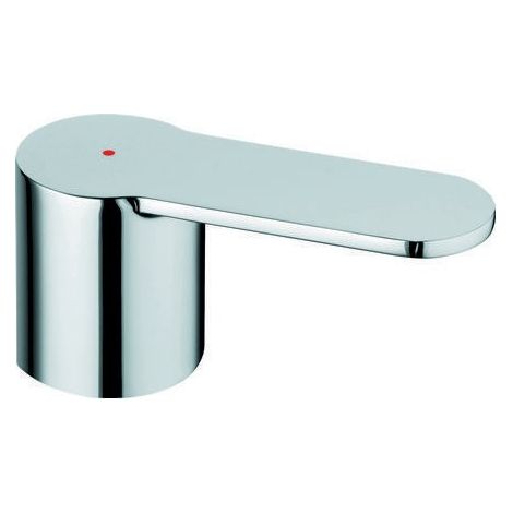 Poignée GROHE rouge Eurostyle Cosmopolitan chromé (1/3)