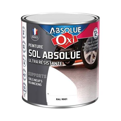 Sol Absolue 0.5l Blanco Crema Ral 9001 - Oxi