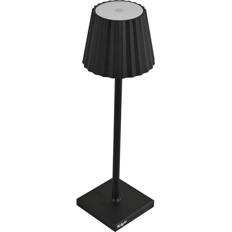 K-LIGHT LAMPADA DA TAVOLO LED DIMMERABILE COLOR NERO DA 38 CM IP54 (1/5)