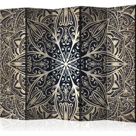Paravento - Feathers (Brown) II [Room Dividers] - 225x172 (1/4)