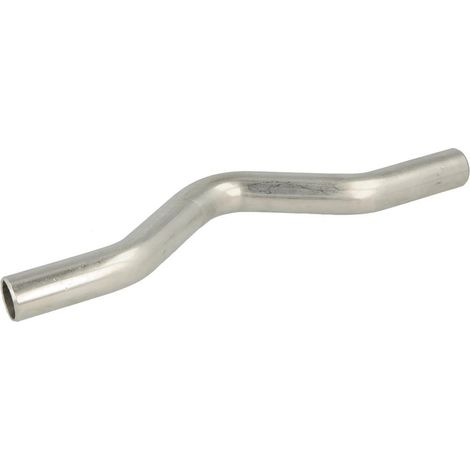 Raccord à sertir en inox dos d'âne 22 mm M/M contour V