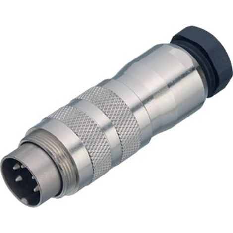 [NEUWERTIG] B-Ware Binder Kabelstecker Stecker Rundsteckverbinder Serie 423 12polig Gerade 3 A 60 V