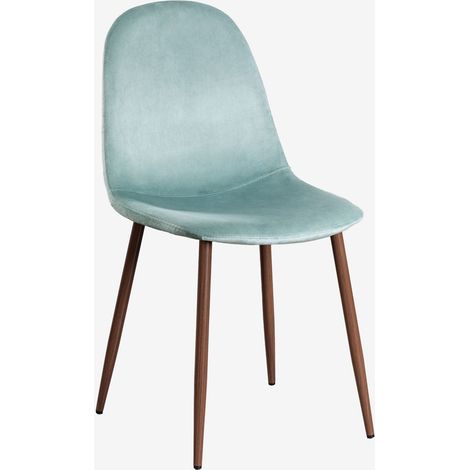 SKLUM Pack mit 2 Glamm Esszimmerstühlen Dunkles Holz