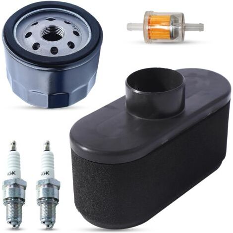 1 - Filtre à Air - Filtre à Huile - Compatible Kawasaki FR651V FS600V - Pour Tondeuse Zéro Tour Hustler John Deere - Kit Entretien Moteur 4 Temps (1/5)