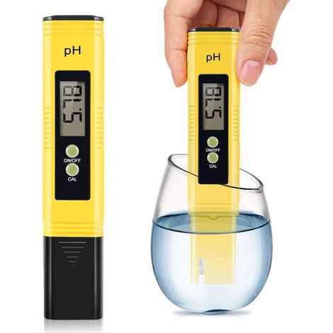 Testeur de PH avec 0,01 haute précision et plage de mesure de 0-14 PH pour culture hydroponique, consommation domestique (1/5)