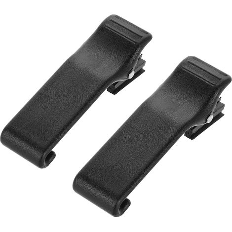 Lot de 2 Fixations universelles pour Radio (Clip Ceinture) - Compatibles avec Les modèles GP88S, 300, 68, 2000, GP88 et 3188 - Clip de Fixation pour Portable (1/5)