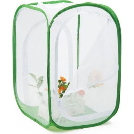 Insecte Papillon Habitat Papillon Jardin Kit Papillon Habitat Cage Pliable Pop-up ,606090cm (1/4)