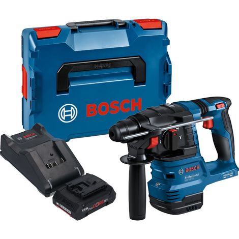 Bosch GBH 18V-22 Professional Marteau perforateur sans fil 18 V 1,9 J SDS Plus Brushless + 1x batterie ProCORE 4,0 Ah + chargeur + L-Boxx (1/5)
