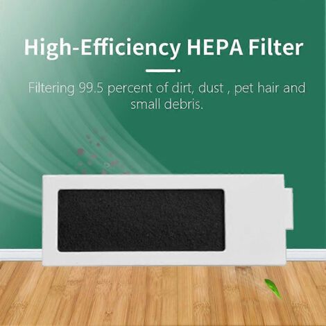 NALOOKAMIC Lot de 6 filtres HEPA pour aspirateurs robots Ecovacs Deebot T20/T20MAX/T20PRO/X1 OMNI/T10 Omni/Turbo - Pièces de rechange (1/4)