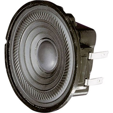 Visaton K 50 WP - 8 Ohm 2 pollici 5 cm Mini altoparlante 2 W 8 Ω Nero Membrana in plastica, Resistente all'umidità, Res (1/4)