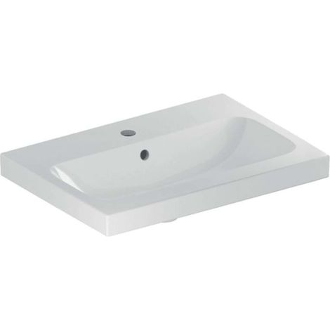 Geberit iCon Light lavabo, 60 cm x 42 cm, avec trou pour (1/2)