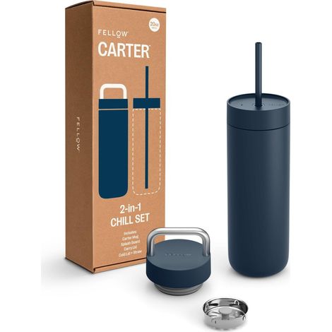 Fellow Carter Chill Set 2 in 1 marineblau 591 ml