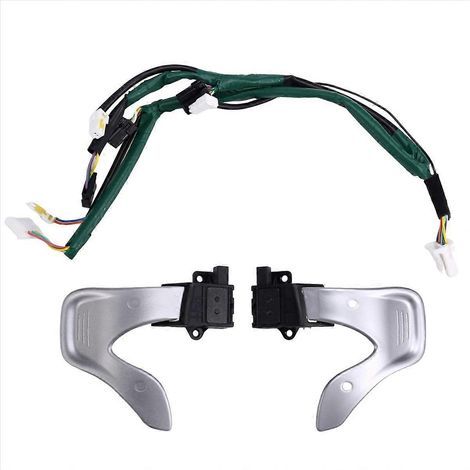 Palettes de Vitesse pour Voiture avec Faisceau de Câblage, Kit de Commande au Volant pour Transmission Automatique, Accessoire Auto (1/5)