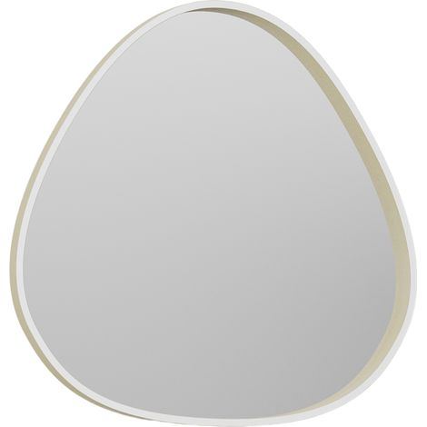 Ecaris A/G Lampada da Parete Specchio con Led 30W+5W CCT 3000K-4000K Dimmerabile, Struttura Alluminio New Beige - Gealuce (1/3)