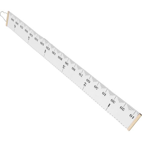 Tableau de croissance mural pour enfants, règle de hauteur précise bébé, toile amovible suspendue, mesure murale, blanc classique pour maison (1/5)