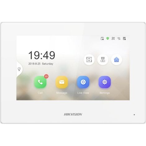 Videocitofono Hikvision DS-KH6320-LE1 schermo touch 7 pollici