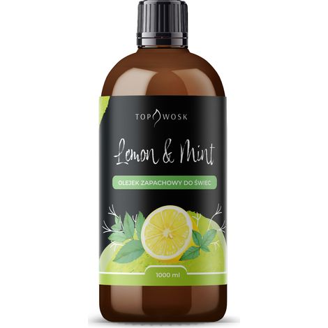 Olio profumato al limone e menta 1000 ml