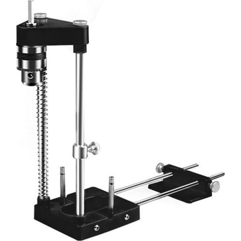 Support de Perçage Réglable - Guide Multi-Angles - Pour Perceuse Électrique - Table ou Portable - 1 Pièce (1/4)