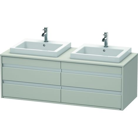 Duravit Ketho consola mueble bajo lavabo, suspendido,