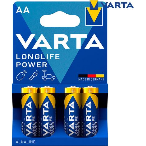 20 S.Of.Pile Varta Alcalin High Energy Aa - Lr06 2 Tiras (10 Emballages 4 Unit)  Ø14,5x50,5mm (1/3)