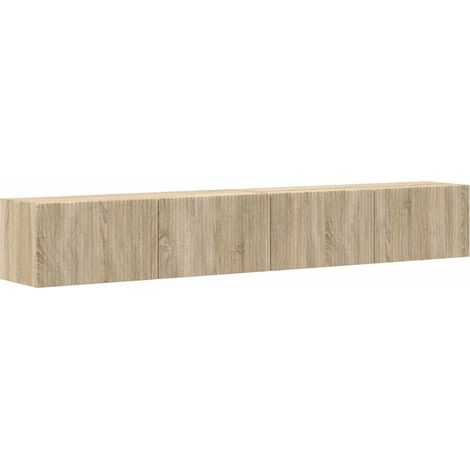 Mobile TV da parete 2 pcs Sonoma 98 x 31 x 29,5 cm vidaXL